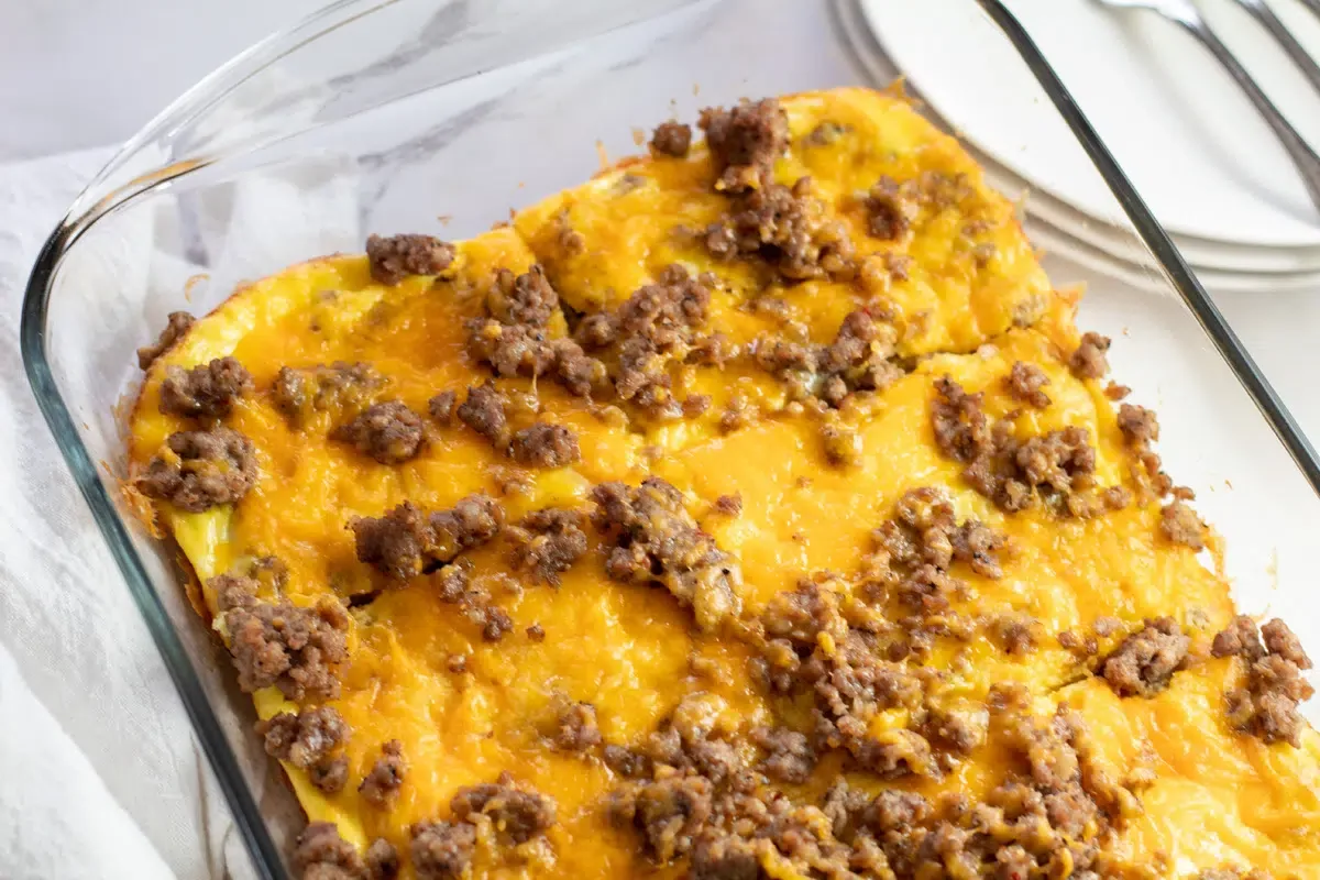 Sausage And Cheese Casserole