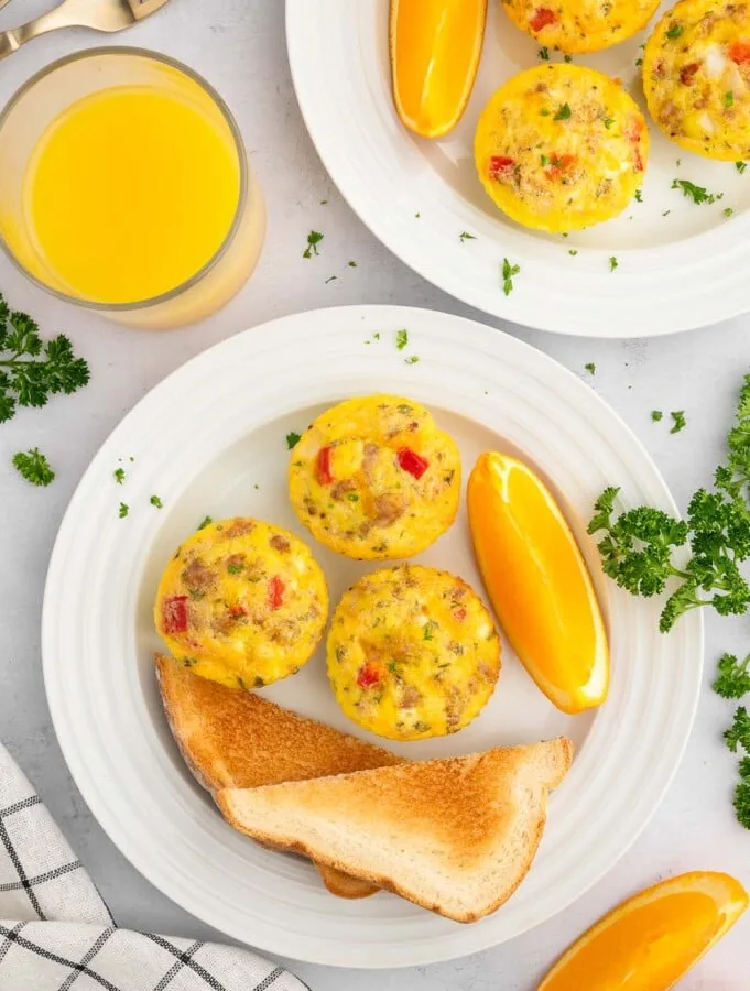 Sausage and Egg “Muffin”