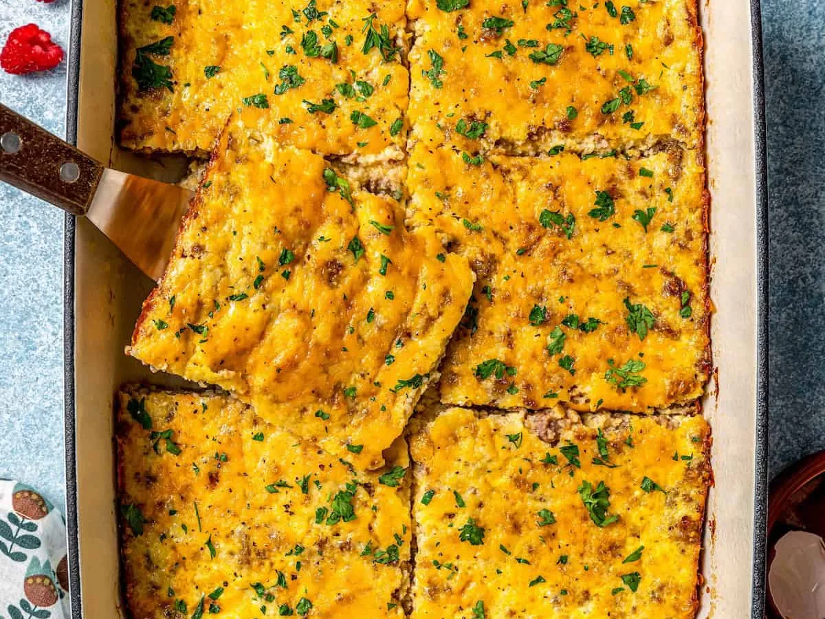 Sausage Grits Casserole