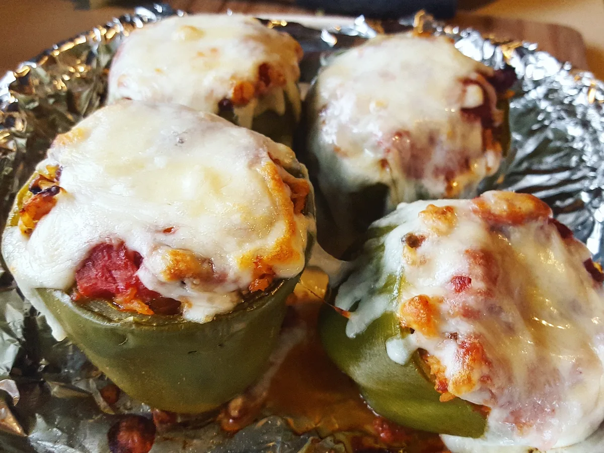 Sausage Stuffed Bell Peppers