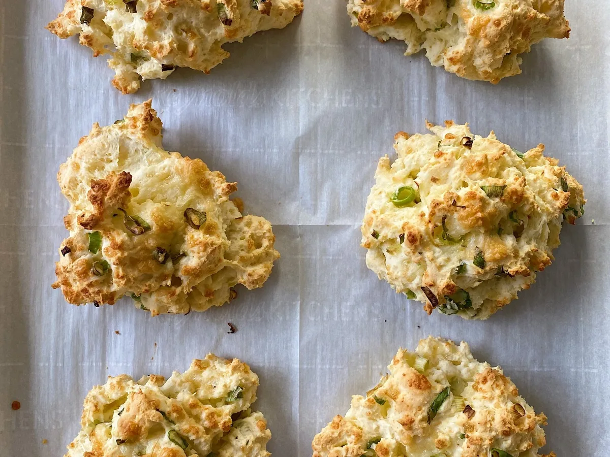 Savory Applesauce Biscuits