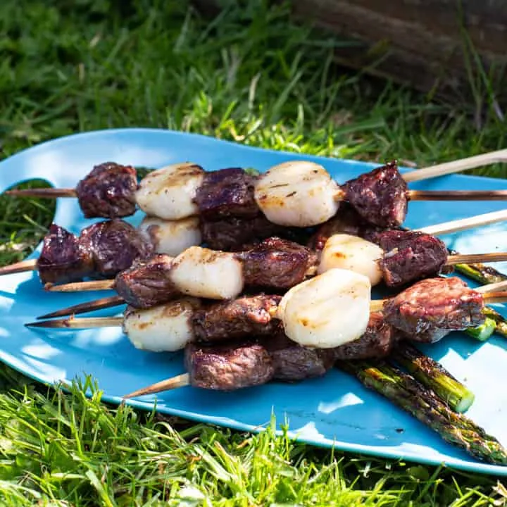 Scallops Kebab