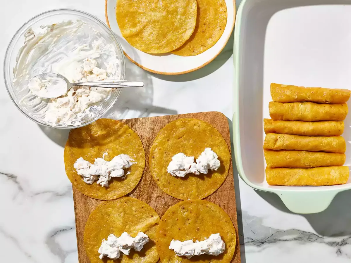 Sharon’s Chicken Enchiladas