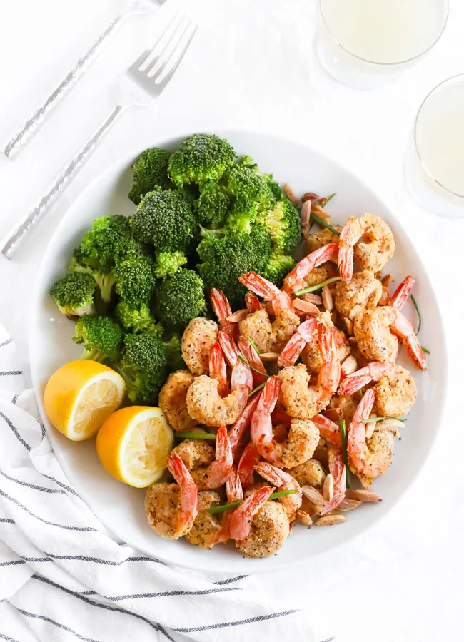 Shrimp Amandine