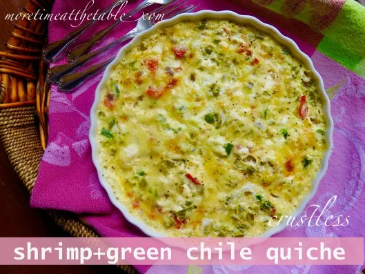 SHRIMP CHILE QUICHE