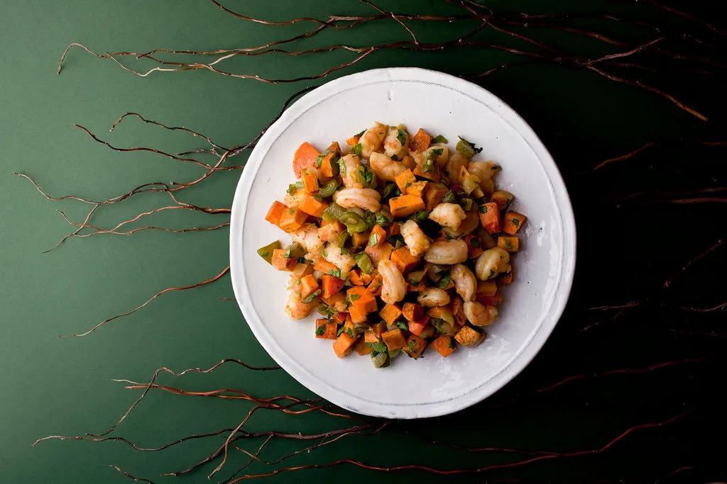 Shrimp Jambalaya Hash