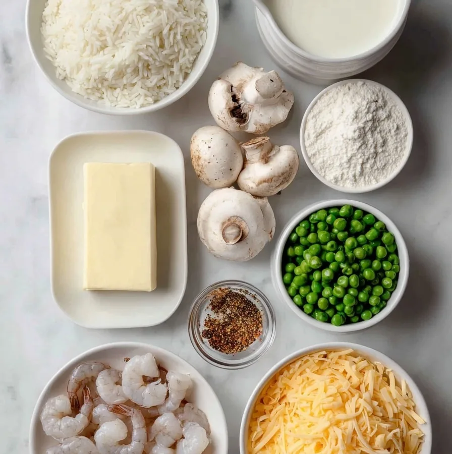 Shrimp−Rice Casserole