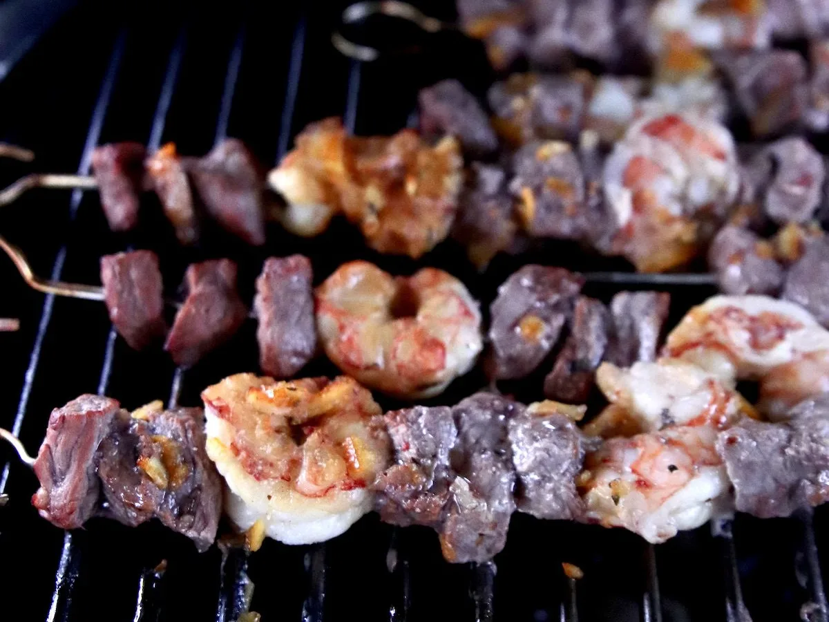 Shrimp & Steak Kabobs GRILL