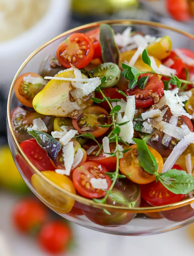 Simple Colorful Salad