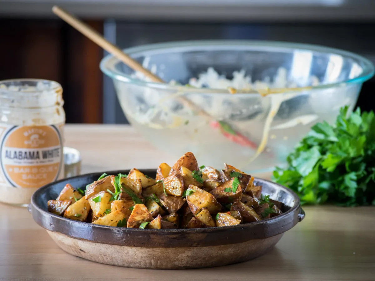 Simple Saucy Potatoes