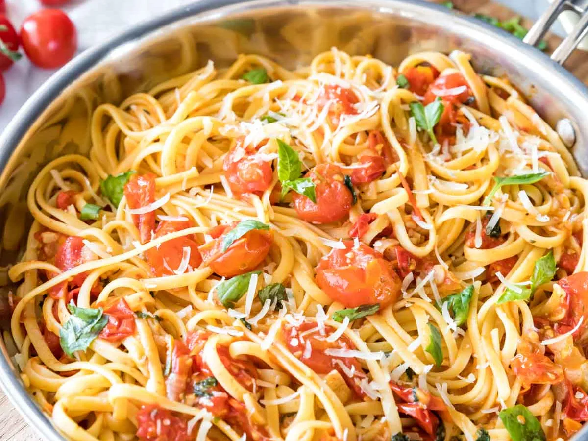 Simple Summer Spaghetti