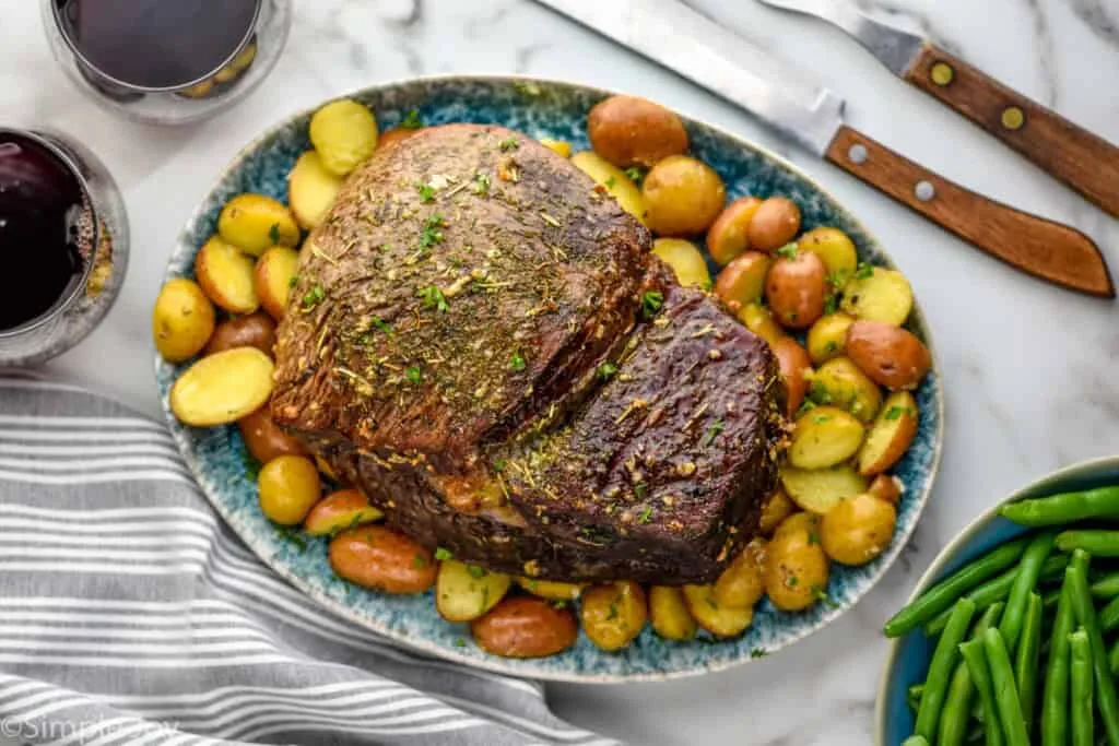 Sirloin Tip Roast with Bacon