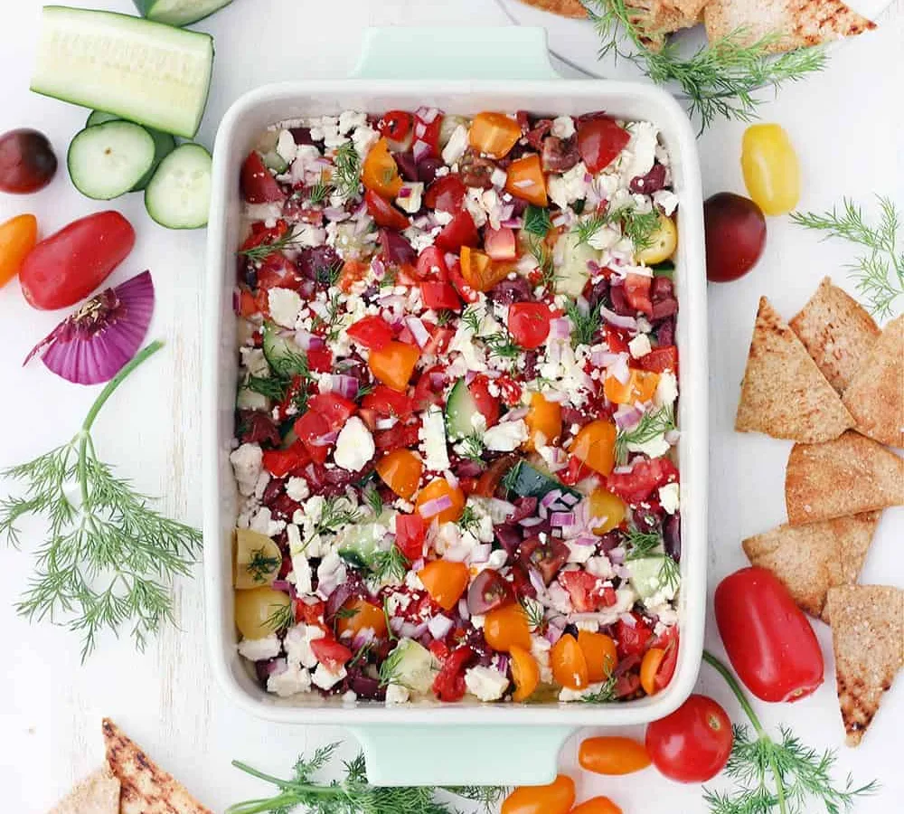 Six-Layer Mediterranean Dip