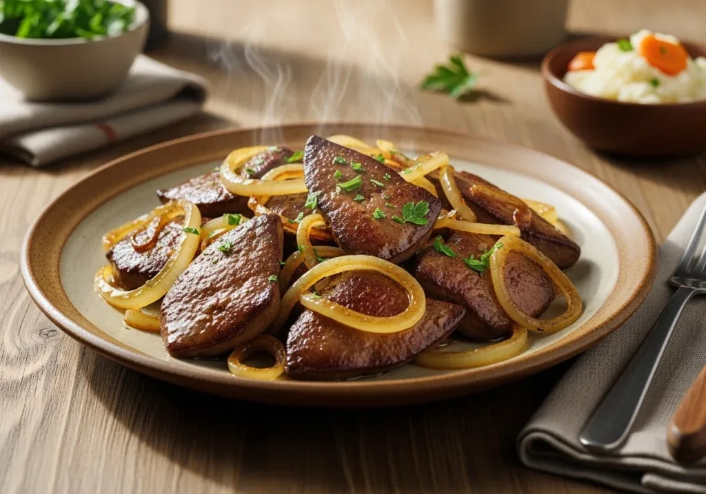 Skillet Calf Liver