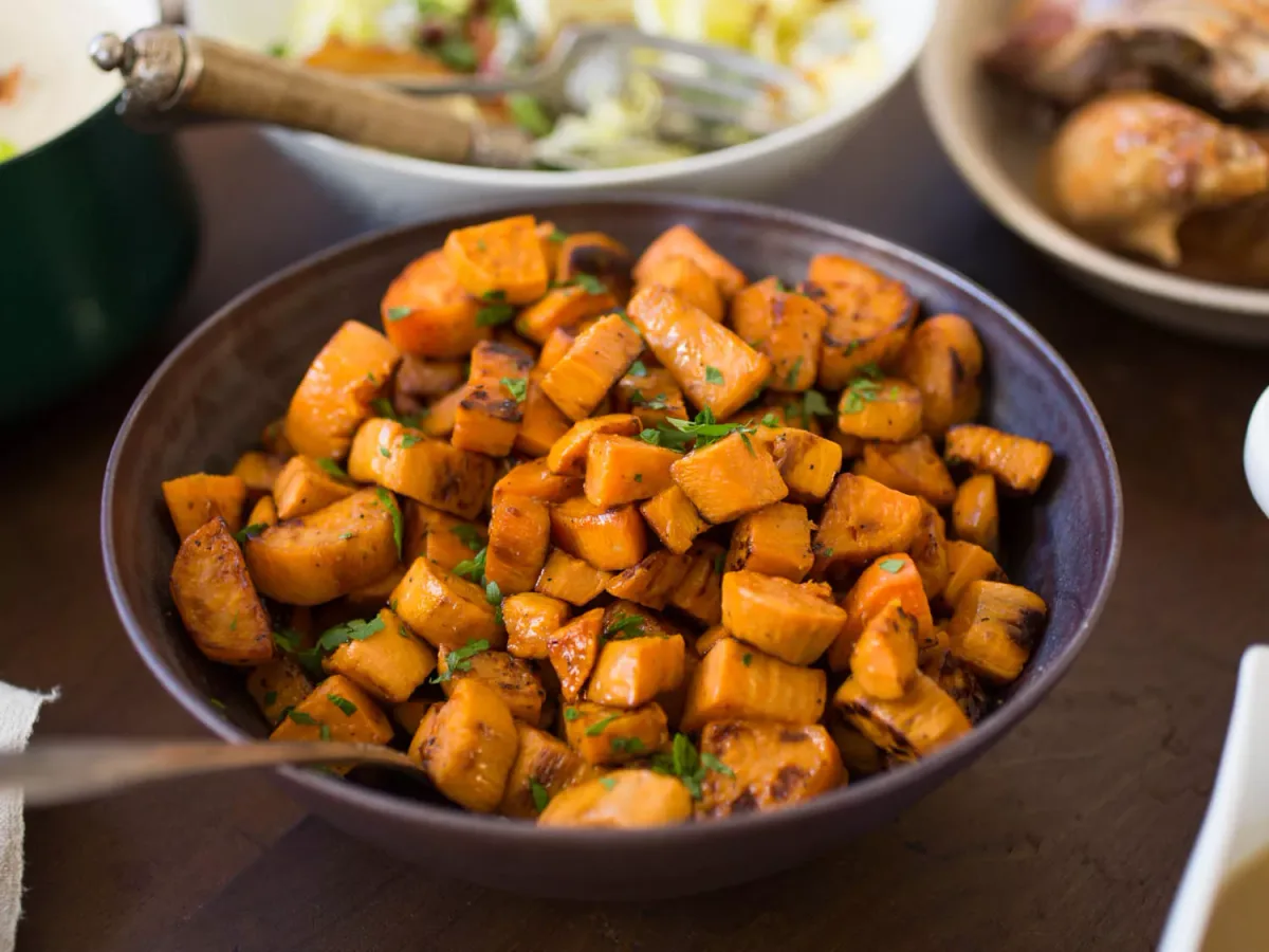 Skillet Sweet Potatoes