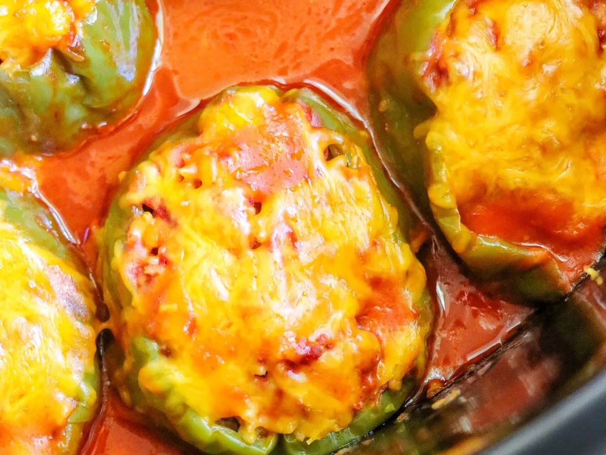Slow-Cooked and Stuffed Baby Bell Chile Peppers
