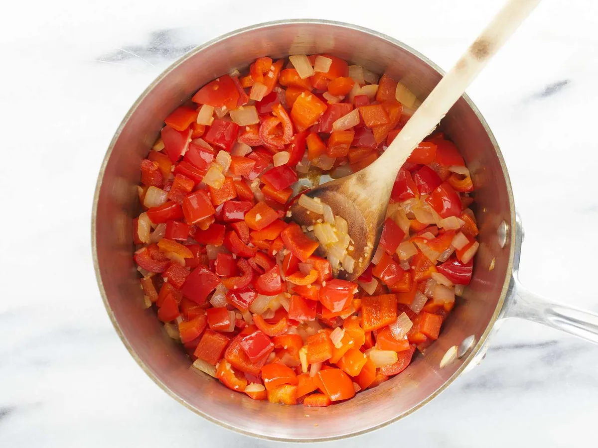 Smoked Red Bell Pepper Soup
