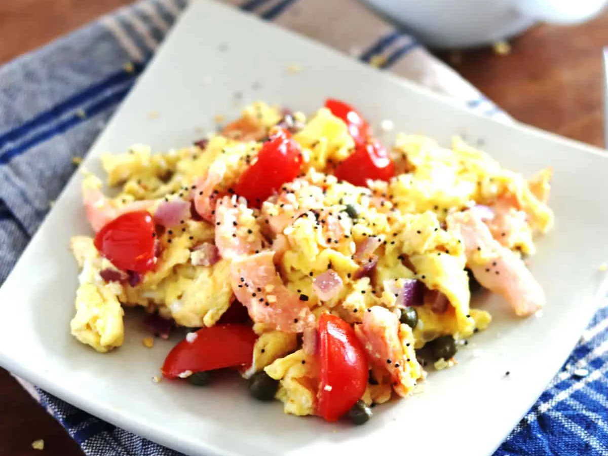 Smoked Salmon and Scrambled Eggs