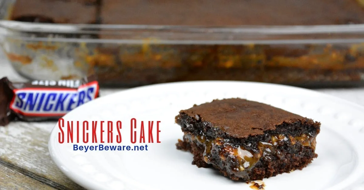 Snickers Cake