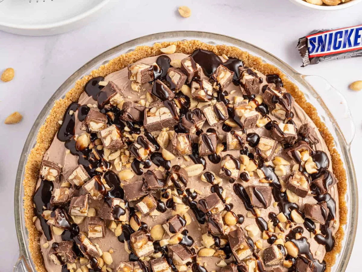 Snickers Pie Recipe