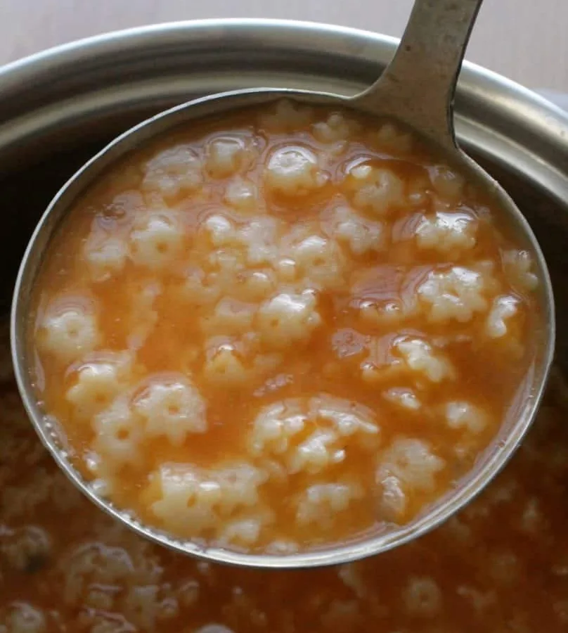 Sopa De Estrellitas (“Star” Pasta)