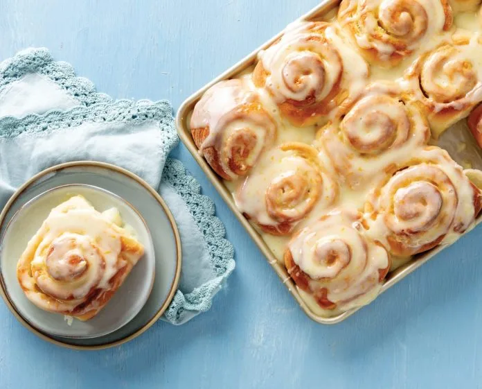 Sour Cream Orange Rolls