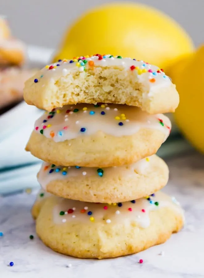 Sour Cream-Sugar Cookies