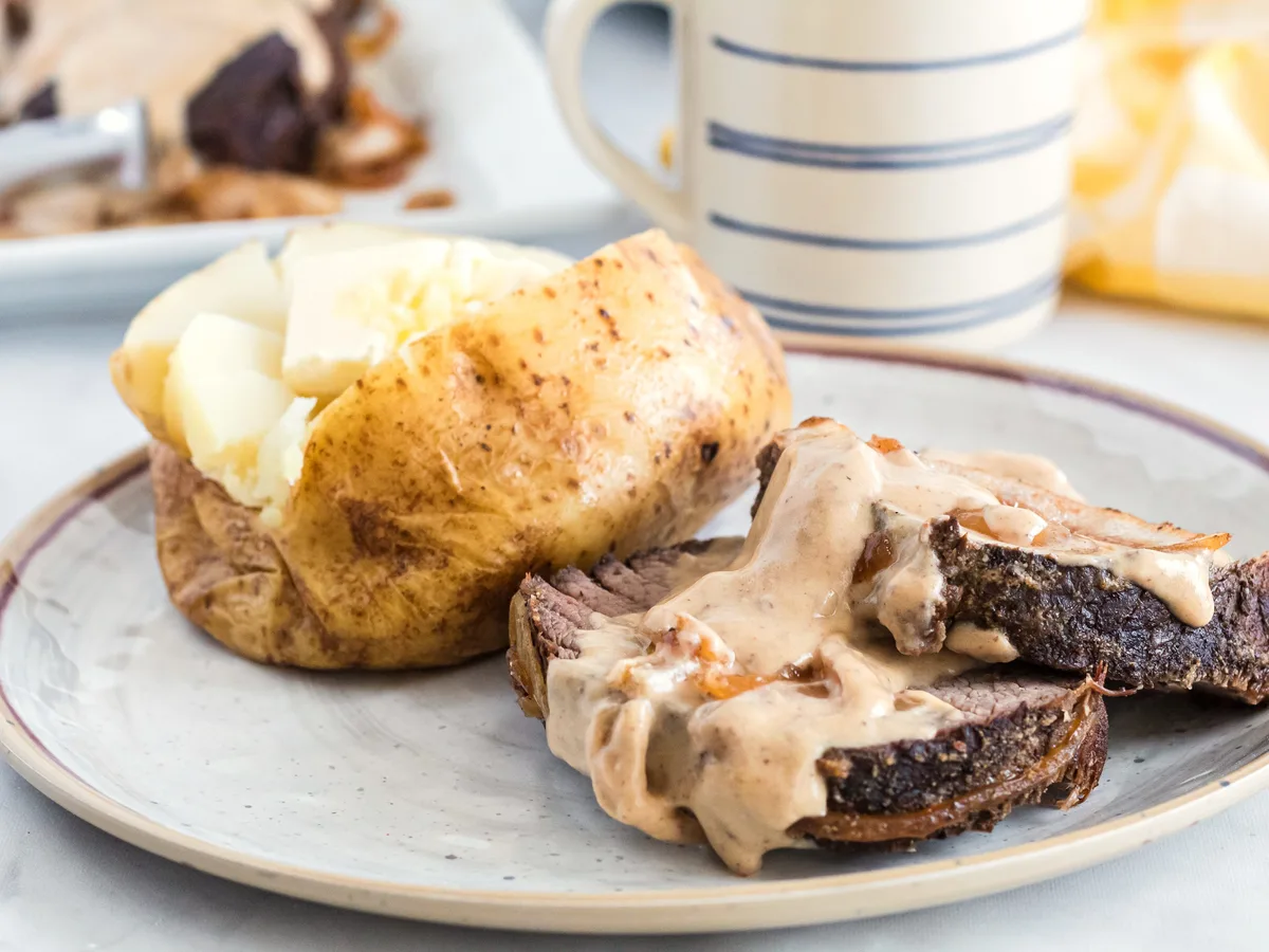 Sour Creamed Pot Roast