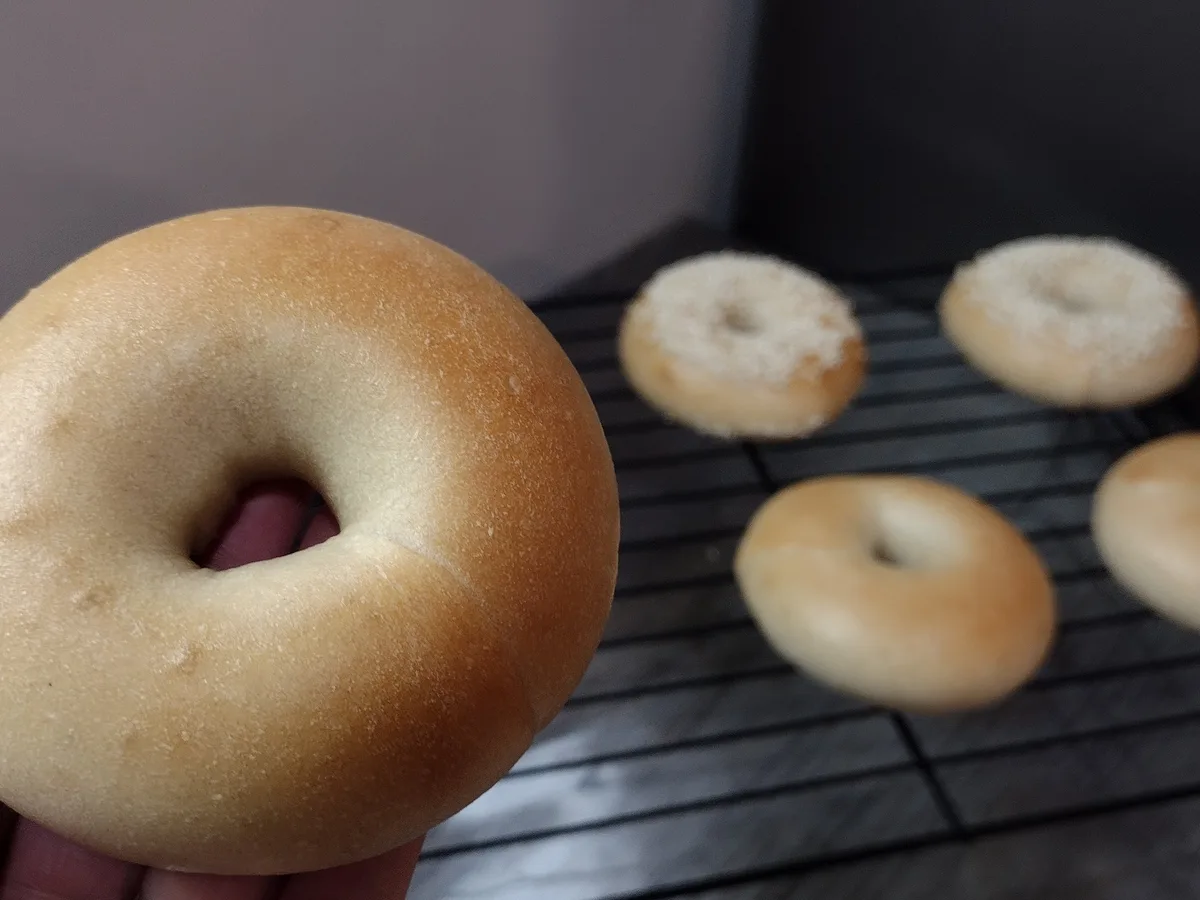 Sourdough Bagels