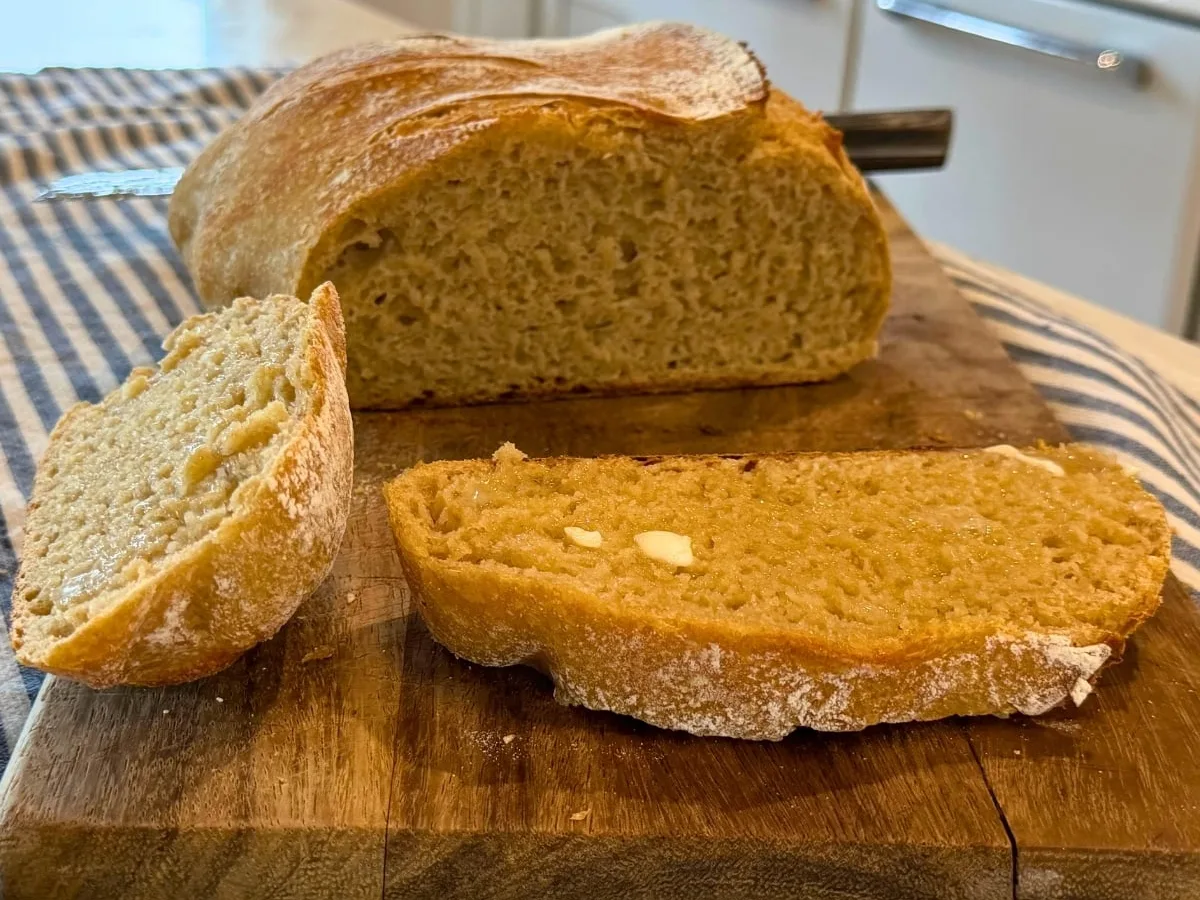Sourdough Soy Bread