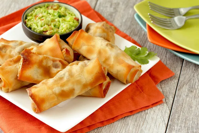 SouthWestern Chicken Rolls