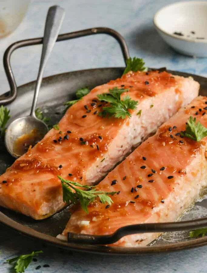 Soy-Ginger Marinated Salmon