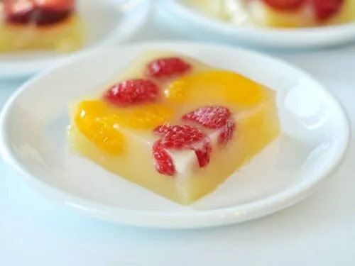 Sparkling Orange Juice Jelly