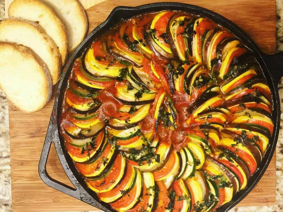 Spicy Baked Ratatouille