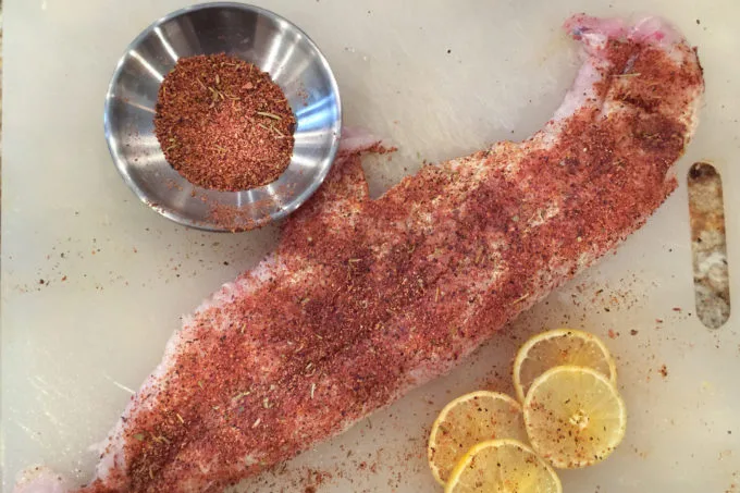 Spicy Blackened Catfish
