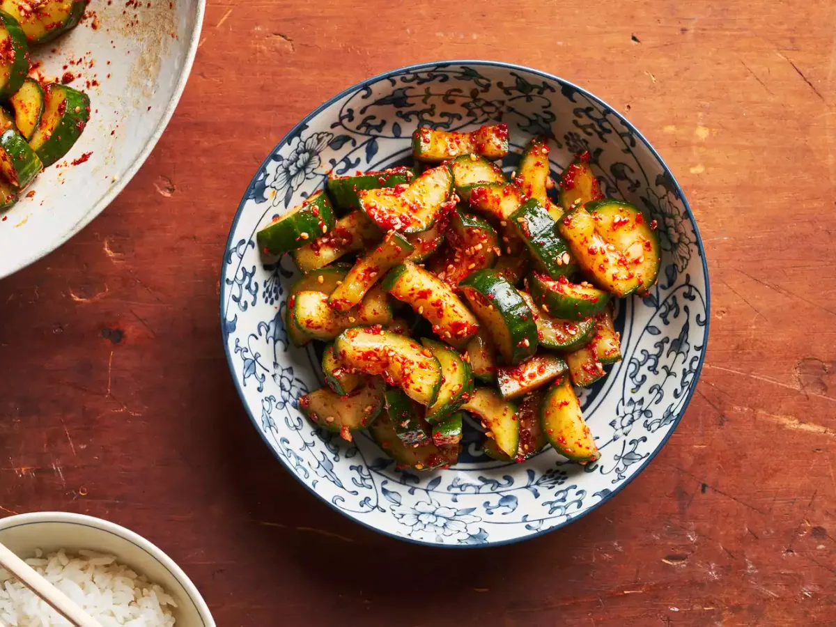 Spicy Cucumber "Pickles"