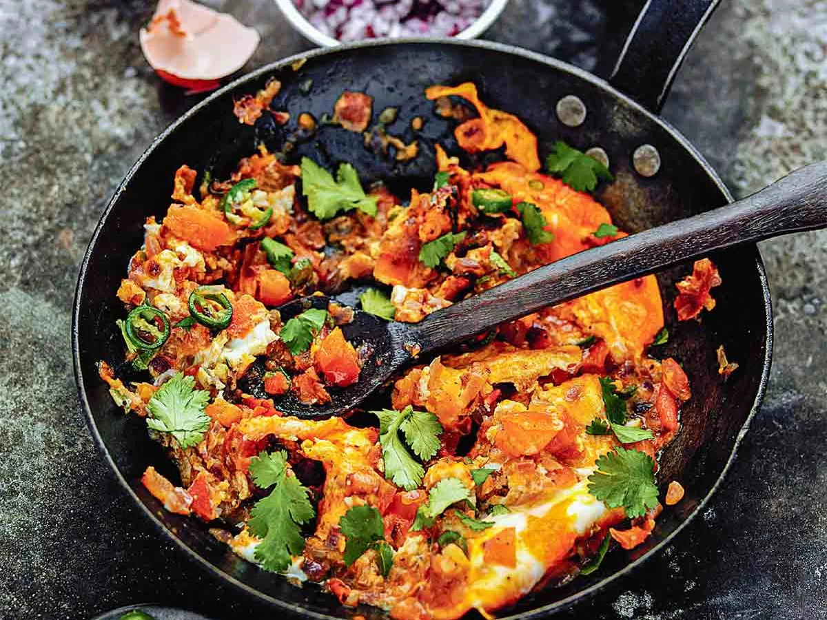 Spicy Egg Scrambled