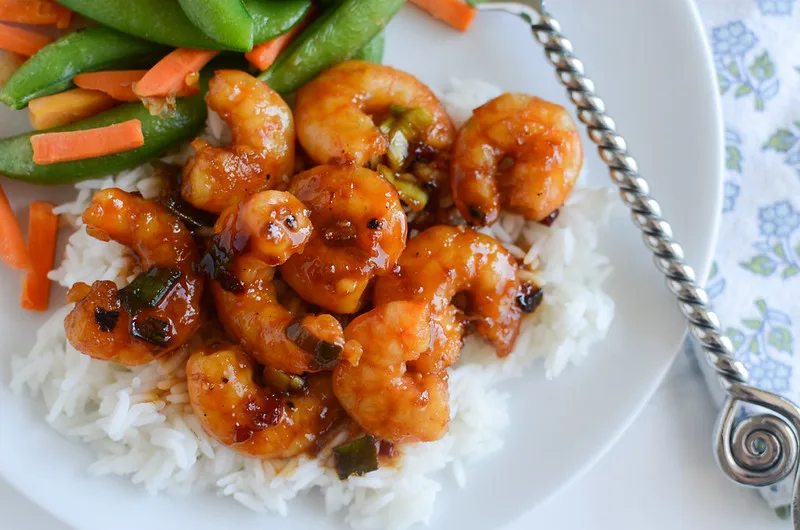 Spicy Orange Shrimp