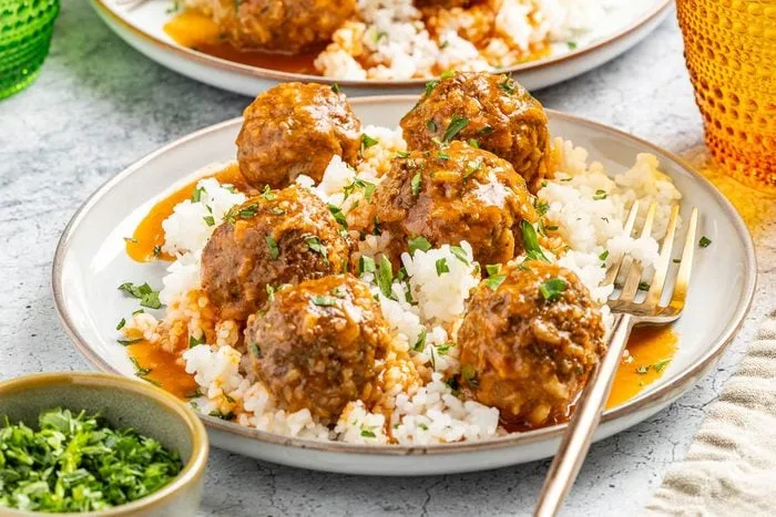 Spicy Rice Meatballs