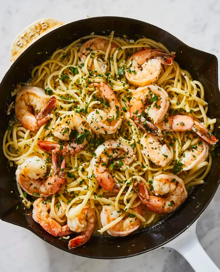 Spicy Shrimp Scampi