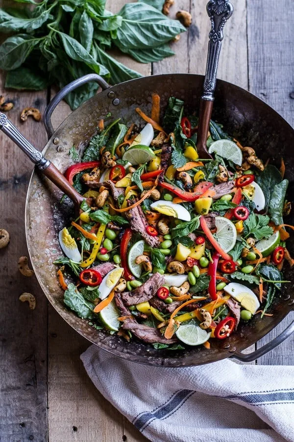 Spicy Steak Salad