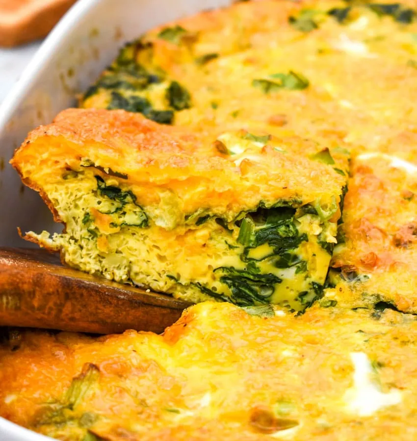 Spinach and Egg Casserole