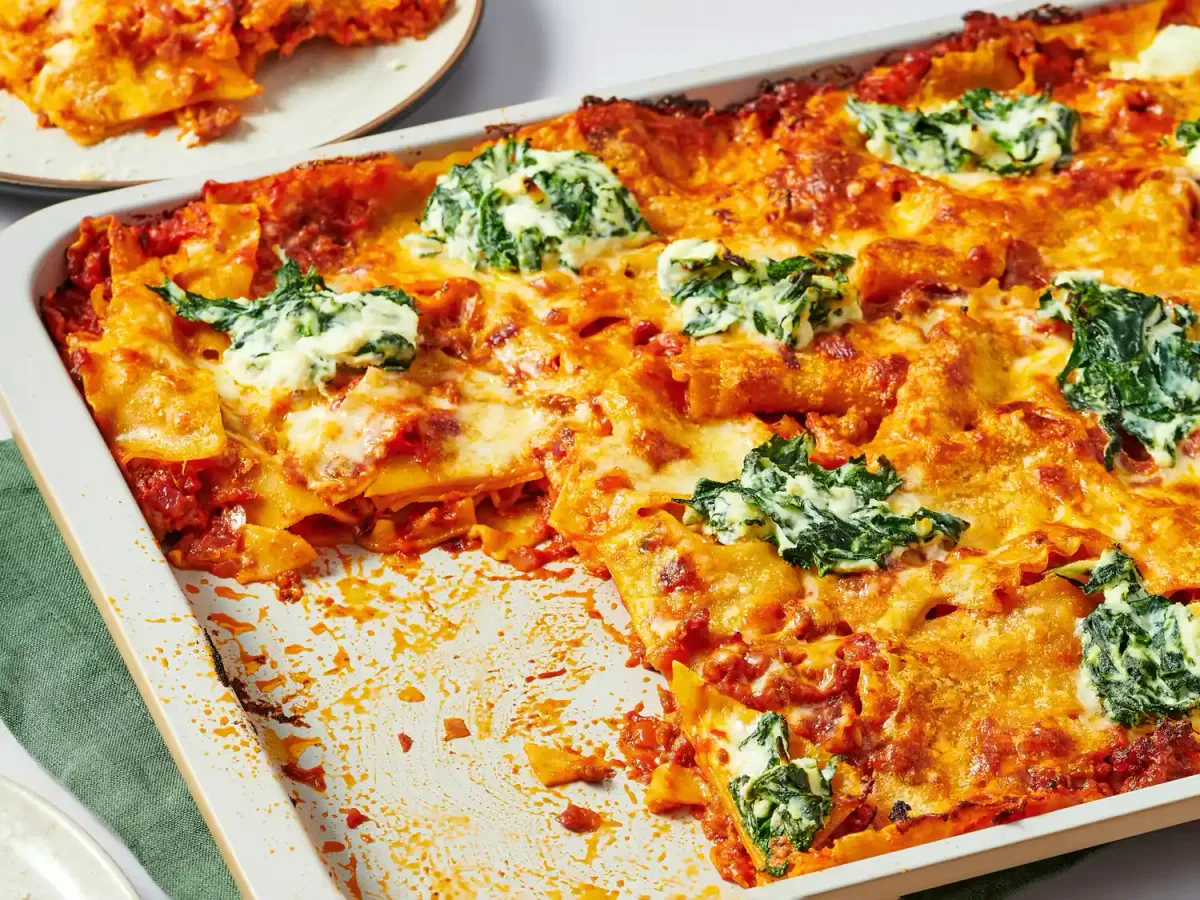 Spinach Cannelloni