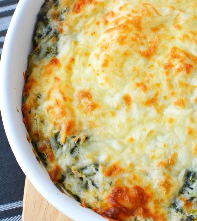 Spinach and Potato Casserole