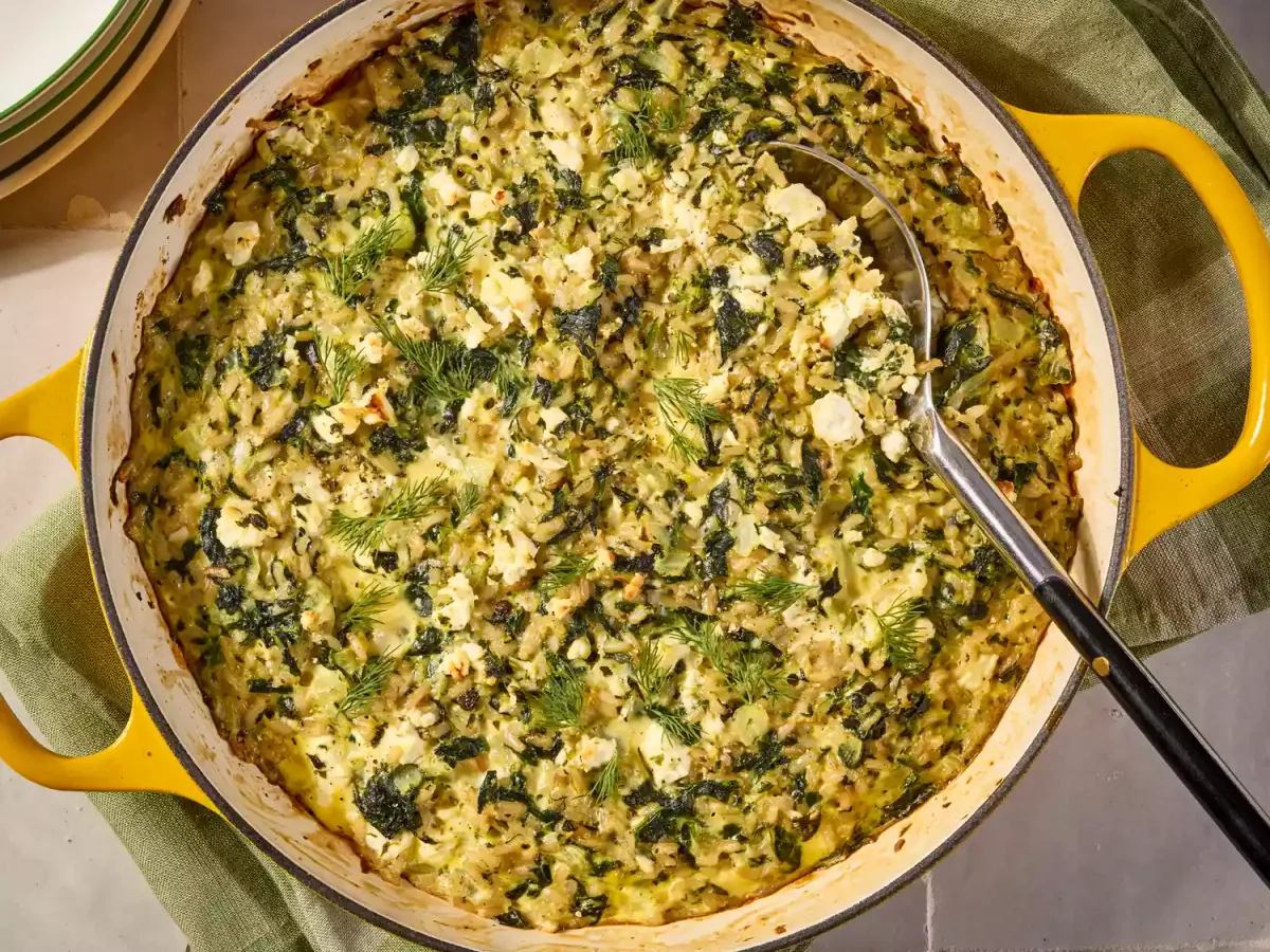 Spinach Rice Casserole