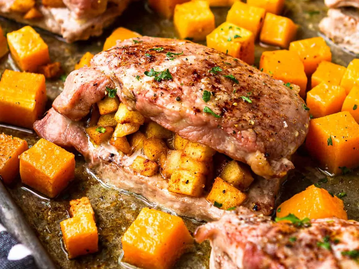Squash And Pork Chops