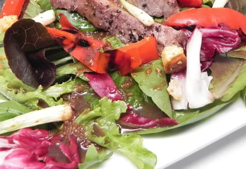 Grilled Steak Salad with Herb Vinaigrette