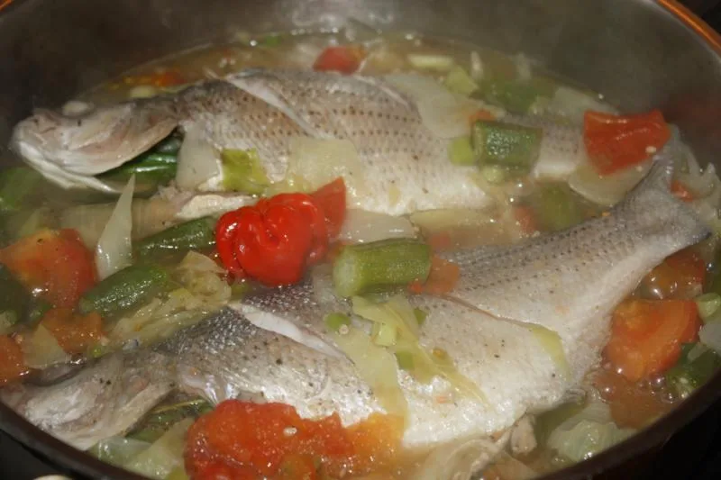 Steamed Fish