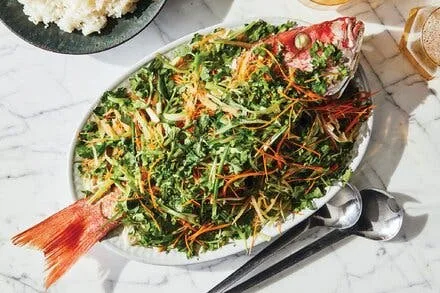 Steamed Red Snapper