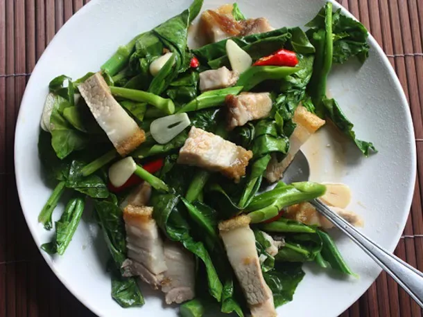 Stir-Fried Broccoli and Pork